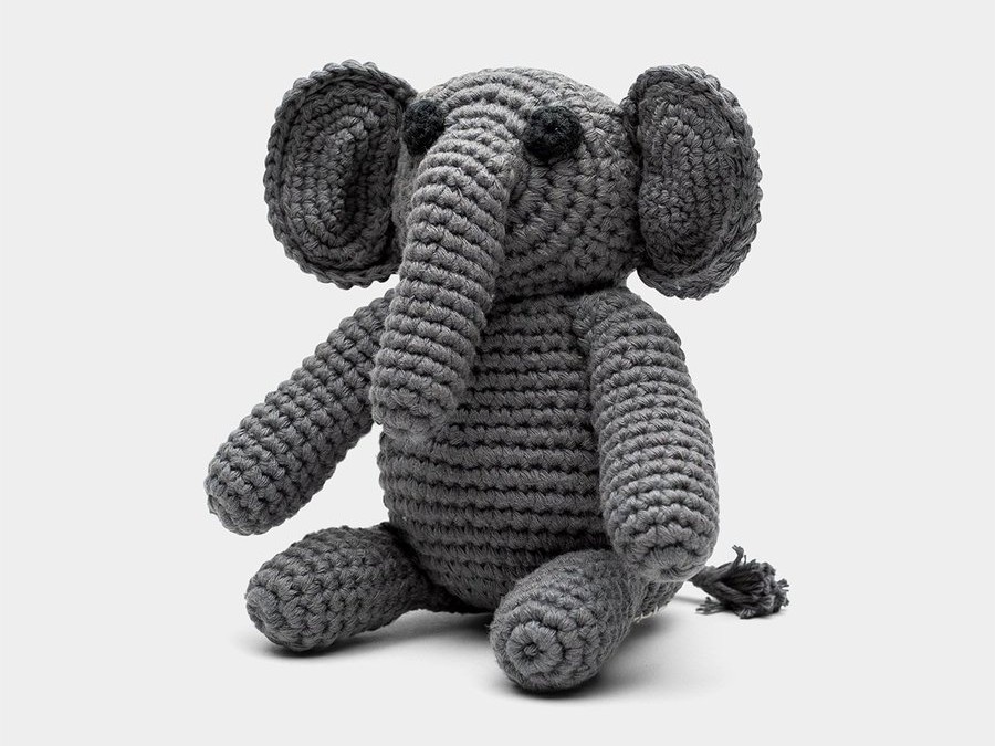 Elephant Crochet Stuffed Animal