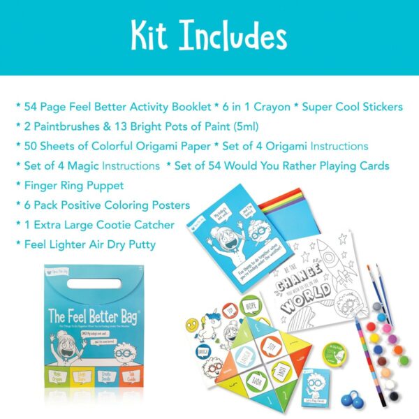 The Feel Better Bag: All-in-One Activity Kit for Kids