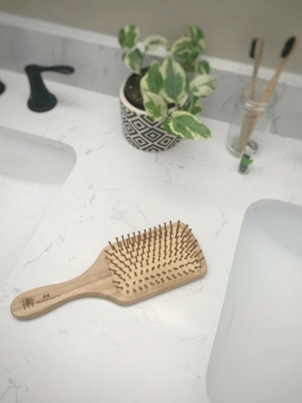 Bamboo Detangling Paddle Hairbrush