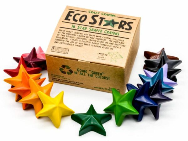 Recycled Eco Stars Crayon Set  - Box of 16