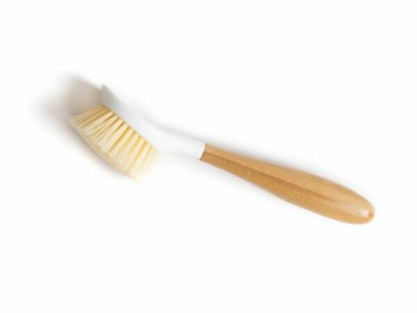 Bamboo Be Good Dish Brush - White