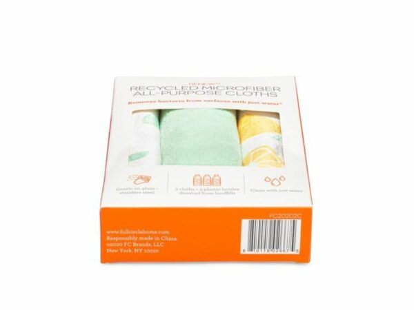 Renew Recycled Microfiber Cleaning Cloths (3 Pack)
