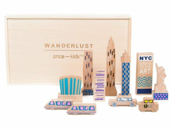 Wanderlust Handcrafted Wood + Felt Themed New York Play Set