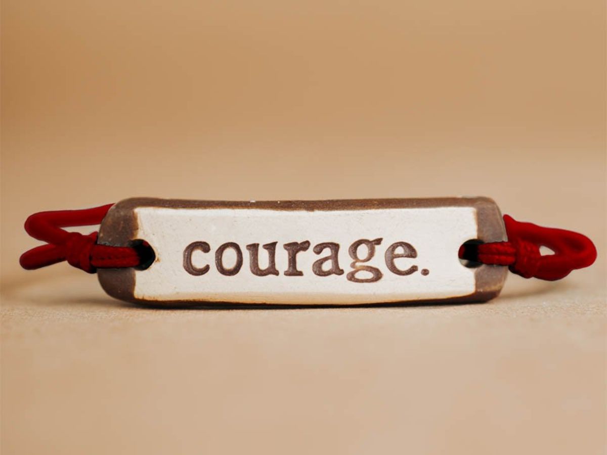 Courage Original  Ceramic Bracelet