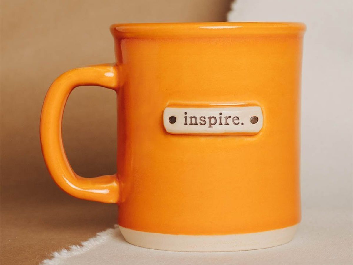 Inspire Tagged Handmade Mug