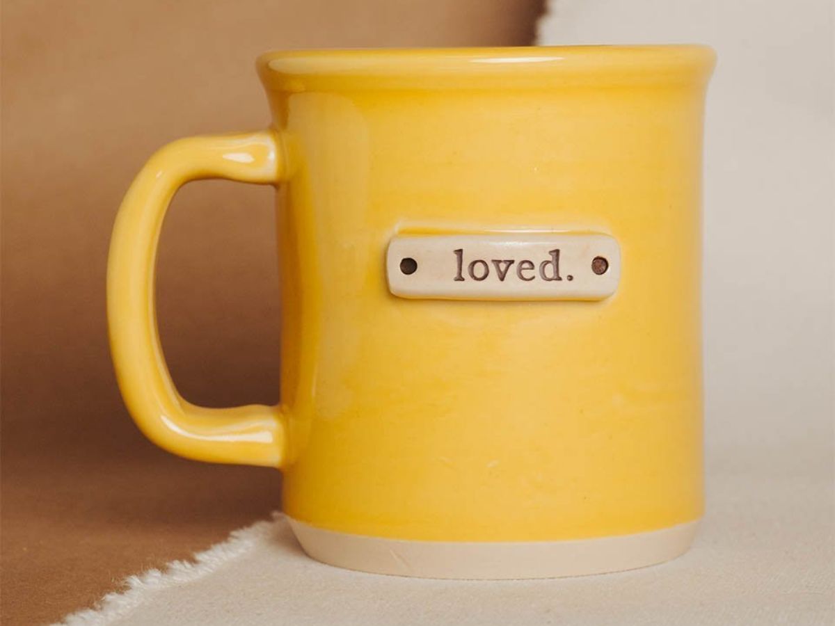 Loved Tagged Handmade Mug