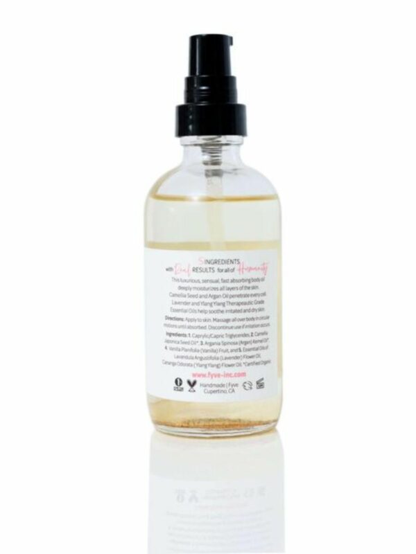 Moisturizing Vanilla Lavender Body Oil