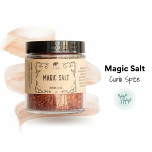 Magic salt in a jar. Ethical spices from Curio Spice that give back.